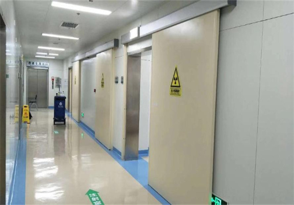 烟台莱阳中心医院铅门安装工程