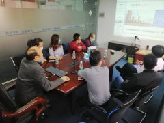 热烈欢迎从化区国土规划测绘队一行莅临新澳2024最新饮料大全总部考察指导